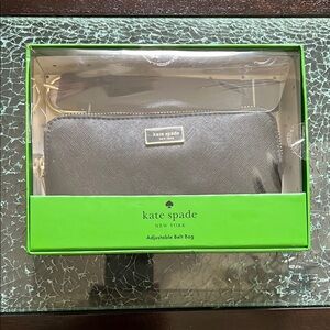 Kate Spade Black Adjustable Belt Bag